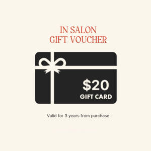 $20 In Salon Gift Voucher Sale Best Wholesale