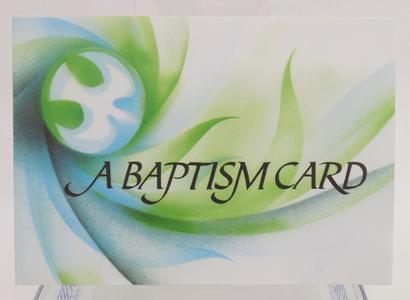 Baptism Card (B306) Free Shipping Shop Offer