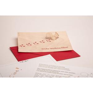 Squirrel Frohe Weihnachten Greeting Card Discount Authentic Online