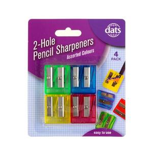 2 Hole Pencil Sharpeners - Plastic Outlet Store For Sale