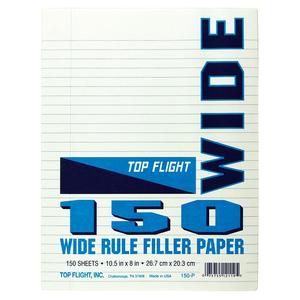 8 x 10.5 Looseleaf Paper Pack - Wide Rule - 150 sheets per pack Wide Range Of Sale Online