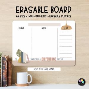 Boho Desk Task Board A4 Erasable Board Online Online With Mastercard