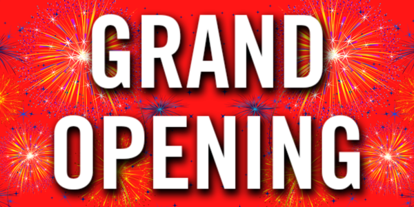 Banner-Grand Opening -Style 2 2025 Sale Online