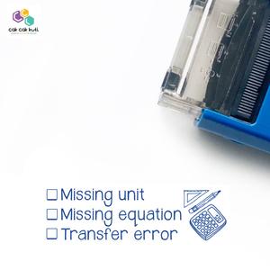 'Math Checkbox' Self-Inking Stamp Buy Cheap Find Great