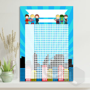 'Superheroes' Incentive Chart Buy Cheap Limited Edition