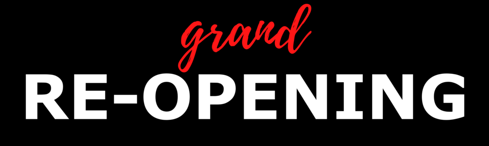 Banner-Grand Reopening -Style 3 Discount Great Deals
