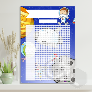 'Outerspace' Incentive Chart Sale Authentic
