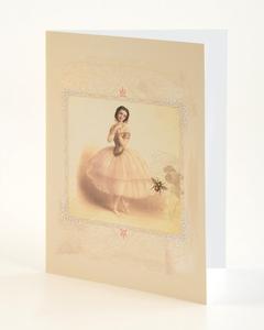 Embossed Greeting Card - Marie Taglioni / Bee Clearance Order