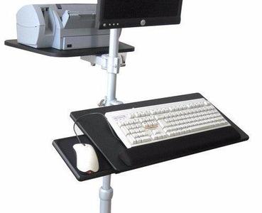 DVC03-KB Ergonomic Keyboard Tray with Mouse Tray for CUZZI DVC Pole Carts Sale Wholesale Pice