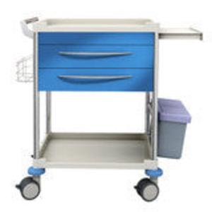 2 Drawer Medical Cart Dressing Trolley Sale Manchester Great Sale