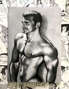 Tom of Finland Saddle Stitch Centennial A5 Notebook Clearance Official