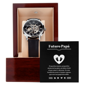 Futuro Pap Reloj Regalo Spanish Dad To Be Watch Card Clearance Recommend