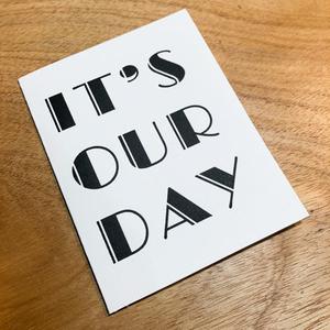 It's Our Day Card Cheap In China