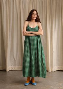Kyra - Green Checks Marketable Cheap Pice