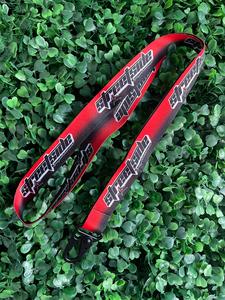 BLACK & RED STREETSIDE LANYARD Cheap Sale Really