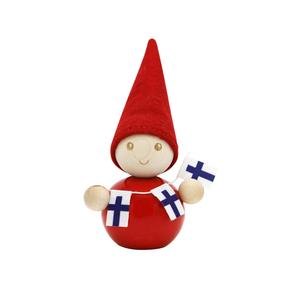 aarikka Elf with Finnish Flags Cheap Sale Collections