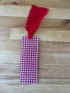 Checkered bookmark Free Shipping Get To Buy