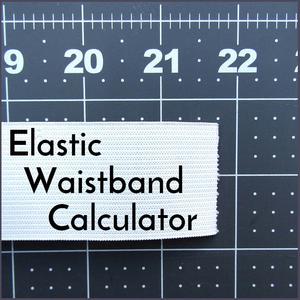 Elastic Waistband Calculator Discount Original