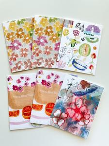 Greeting Card Set - Flowers & Thank Yous Cheap Cost