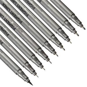 0.05mm-0.8mm Black Fine Line Pen Waterproof Drawing Writing Sketching Art Pens Cheap Sale How Much