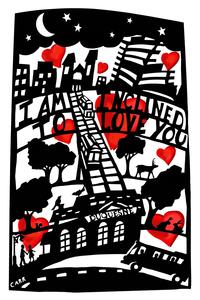 Inclined to Love Postcard Visa Payment For Sale