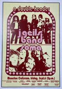 J. Geils Band x Soma Concert Poster Shop Offer Online