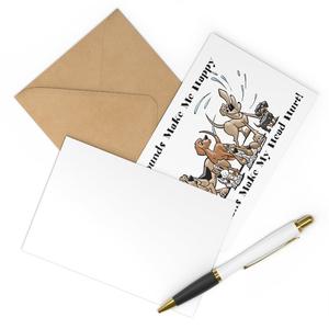 2021 Hounds Make Me happy FBC Postcards (7 pcs) Clearance In China