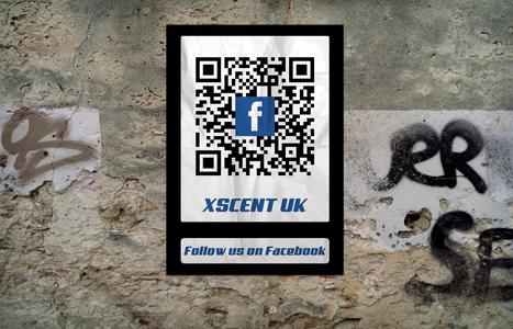 QR-Code Advertising Sign for Digital Marketing Sale Fake