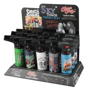 Cheech & Chong Mini Torch Lighter | 4.5" | Assorted Fast Delivery Online