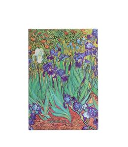 Agenda rigida settimanale orizzontale mini 2023 "Iris di Van Gogh" Paperblanks Discount Supply