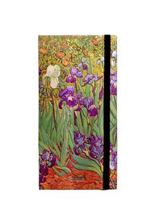 Agenda slanciata rigida settimanale orizzontale 2023 "Iris - Vincent Van Gogh" Paperblanks Discount Authentic
