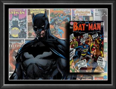 Batman Silver Age Comic Case Framed Big Discount Online
