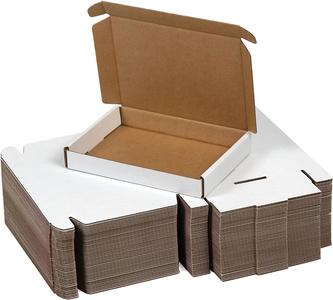 "Convenient 50 Pack of Compact 7X5X1 Inches Small Shipping Boxes - Perfect for Moving, Mailing, and Packing!" Clearance Limited Edition
