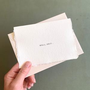 Well Shit // Funny Card 2025 New Cheap Pice