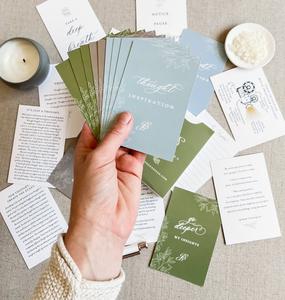 Inspirational Thoughts About Thought // Card Deck Cheap Sale New