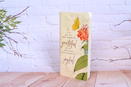 Grateful Joyful Centre Thread Botanical Notebooks Shop For Online