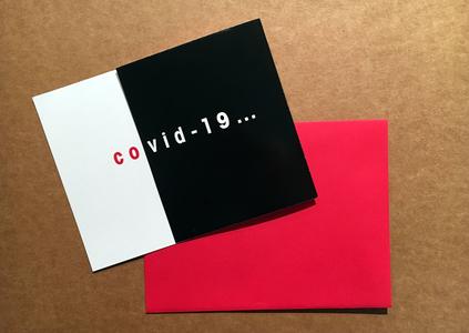 Coronavirus COVID-19 Greeting Card Sale Professional