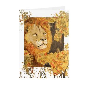Lion - Greeting Card - V_09 Free Shipping Low Cost