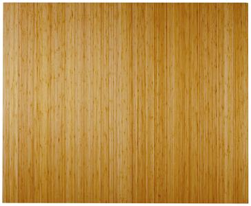 Anji Mountain Bamboo Deluxe Roll-Up Chairmat 60" x 48" no lip The Cheapest