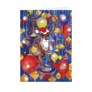 Christmas - Christmas Stag - Greeting Card - V_87 Discount View