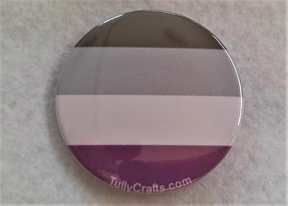Asexual Pride Flag Badge Visit For Sale