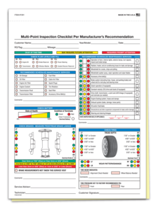 Generic Multi-Point Inspection Form 2-Part Buy Cheap Limited Edition