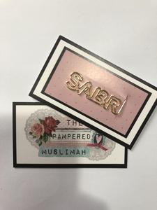 Deen Inspired Paper Clip / Bookmark - Sabr Discount Popular