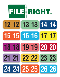FILE RIGHT Service File Year Labels (Ringbook) Online Online Cheap Pice