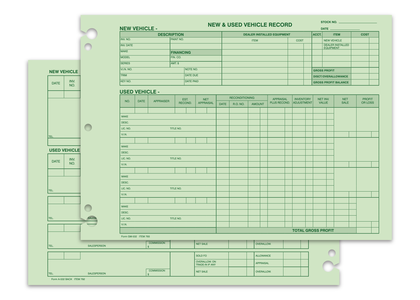 Vehicle Inventory Record (GM-532) Online Online For Sale