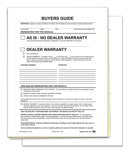 2-Part File Copy Buyers Guide - As-Is (BG-2017-FC - AI-E) Cheap Sale Online