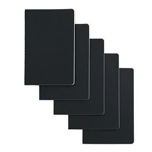 3500 Notebook Journals for Travelers - Black Soft Cover - A5 Size - 210 mm x 140 mm - 60 Square Grid Pages/ 30 Sheets Buy Cheap 2025 New