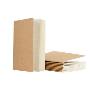 TWONE 9 Pack Kraft Brown Soft Cover Notebook Journals A5 Size Sale For Cheap