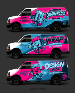 Commercial Wrap Design Pack 6 Free Shipping Low Shipping