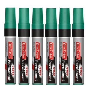 Soni Officemate Jumbo Permanent Marker - Pack of 6 Sale For Cheap